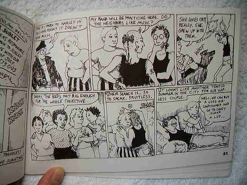 Example of art from Dykes To Watch Out For by Alison Bechdel