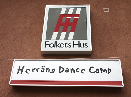 Herrang Dance Camp sign