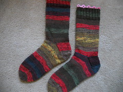 My Trekking socks finished