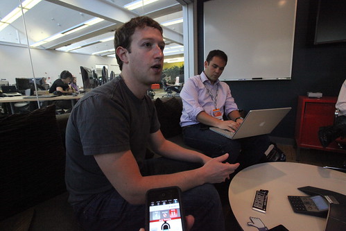 Mark Zuckerberg interviewed by Financial Times, Scobleizer, and Techcrunch