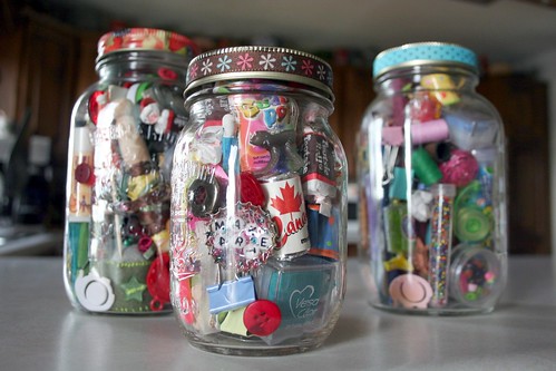 whimsy jars in progress
