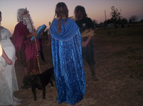 Moses and the wedding couple