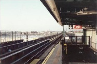 Avenue N Subway Station, Brooklyn, NY, 1996