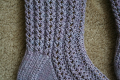 Healthy Spine Socks Closeup 082107