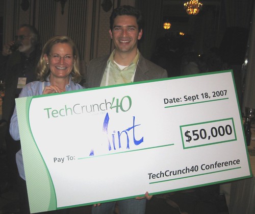 TechCrunch40 Winner: It's Mint! by davemc500hats.