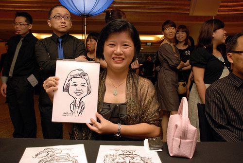 Caricature live sketching for Great Eastern D&D - 6