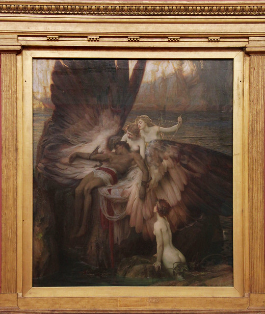 The Lament for Icarus, Herbert draper, 1898