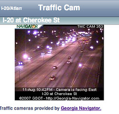 Atlanta Traffic Cams for the iPhone