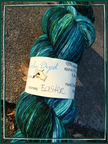 creatively dyed 'calypso' in colorway 'easter'