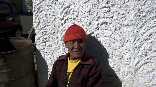 oldman from Shati stupa