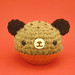 Amigurumi Double Chocolate Chip cupcake bear