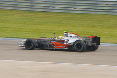 USGP 2007 - Lewis Hamilton - Victory Lap
