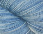 Rubina's Blue Sky Happiness BFL Fingering Weight Yarn - NATURAL indigo dyed - 4 oz