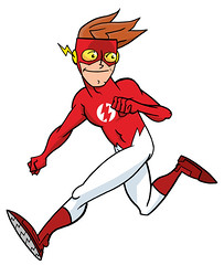 Bart Allen as Kid Flash for Project Rooftop