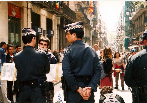 Democracia - April 2003 - Anti-Iraq war in Barcelona