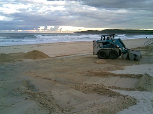 Maroubra beach clean-up
