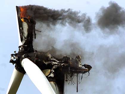 Turbine on fire by Thegreatoutdoors
