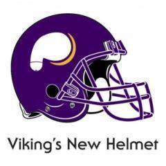 Minnesota Vikings New Helmet