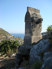 Lycian tomb at Sura