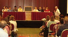 Evening teen panel moderated by Stephen Abram