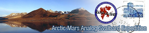 Arctic Mars Analog Svalbard Expedition Banner Graphic