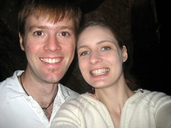ian and tammy at linville caverns