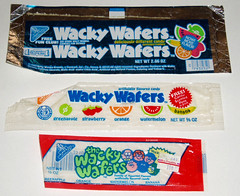 Wacky Wafers packages