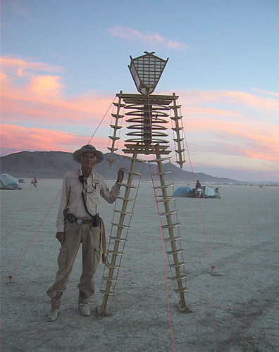 Baby Burning Man