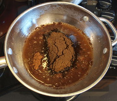 Spiced Chocolate Souffle