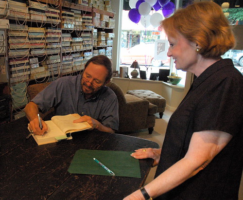 Wayne Caldwell, book signing
