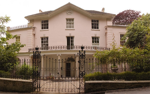 Dru Marland fought her way through to identify Marlborough House at Falmouth 