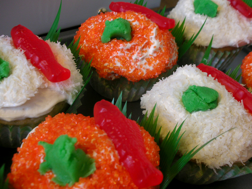 Vegan "Sushi" cupkcakes