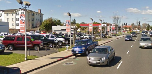 CA route 82 near Sunnyvale (via Google Earth)