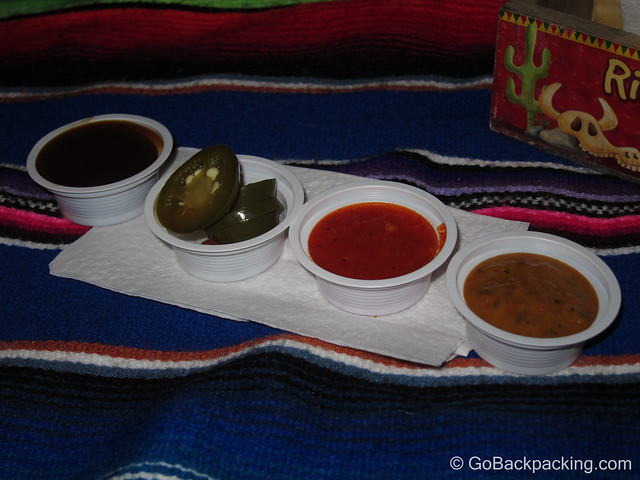 Salsas and peppers
