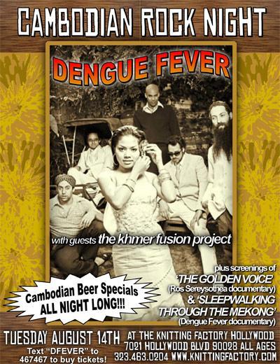 Dengue Fever + Khmer Fusion