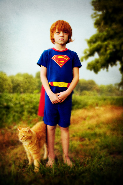 superman and his trusty sidekick