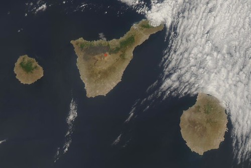 Fires in Canary Islands
