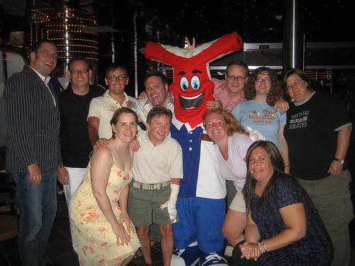 The Gang, with Fascination Mascot