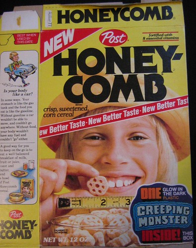 cereal box promotion