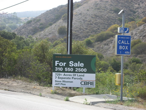 james cameron's for sale sign