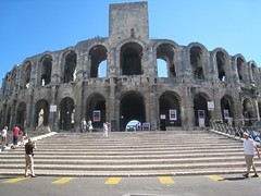Roman ampitheatre in Arles