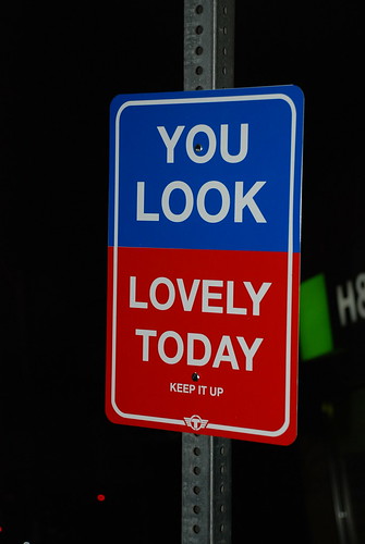 YOU LOOK LOVELY TODAY