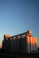 Grain Elevator Sunset