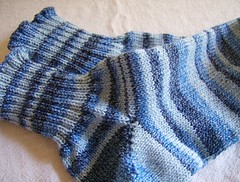 Blue Stripe Socks