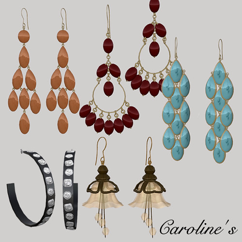 Caroline's Gatcha Earrings