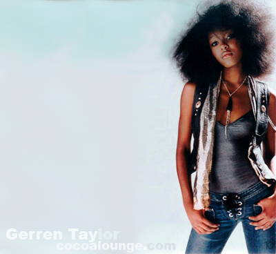Model/Actress Gerren Taylor