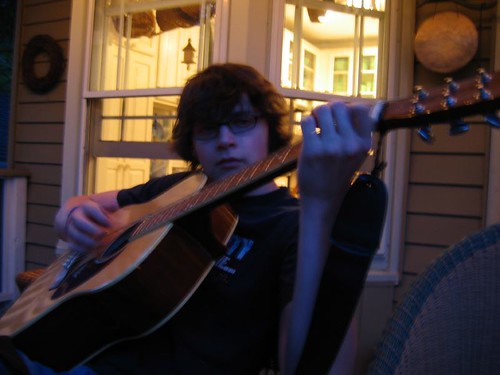 Max with Guitar