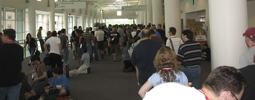 Botcon - Day 1 - The line just to by Alpha Trion