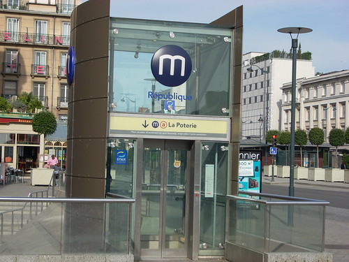 A metro stop in Rennes. Photo by Paul Erlichman.