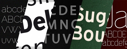 40 tipografias minimalistas para diseño web